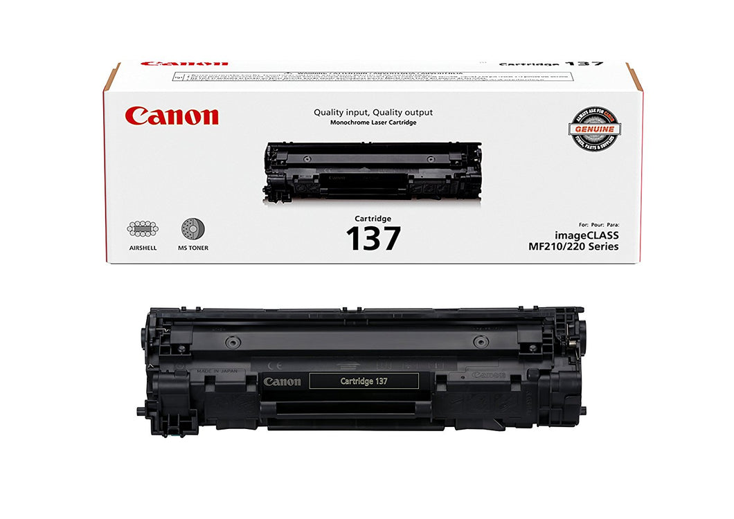 Canon Toner Cartridge, Black - CAN-137