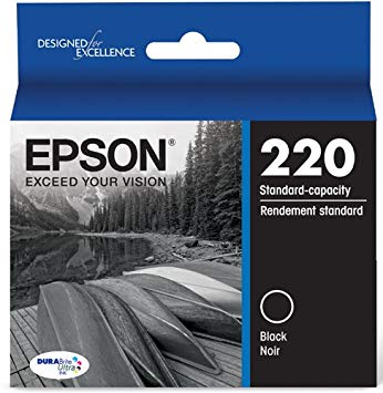 Epson T220120 DURABrite Ultra Black Standard Capacity Cartridge Ink for WF-2750