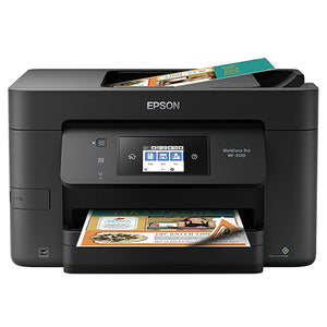 Epson WorkForce Pro WF-3720 Wireless All-in-One Color Inkjet Printer, Copier, Scanner with Wi-Fi Direct - black